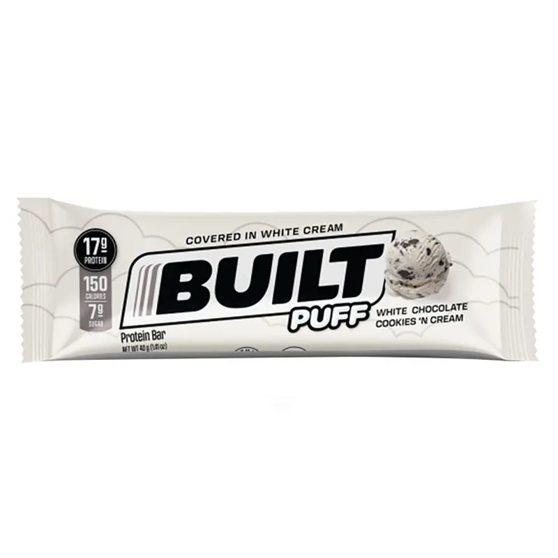 BUILT Puff Energy Bar Cookies & Cream view 1