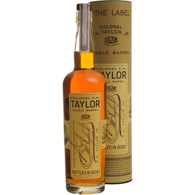Colonel E.h. Taylor Jr. Single Barrel Kentucky Straight Bourbon Whiskey Bottled In Bond view 1