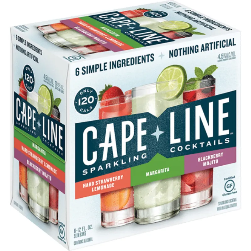 Cape Line Sparkling Cocktails Variety Pack view 1