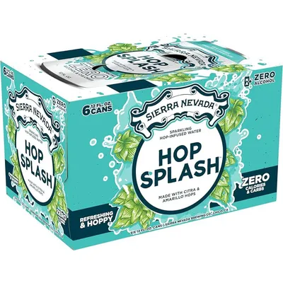 Sierra Nevada Hop Splash Non-Alcoholic 6 Pack 72 oz Cans