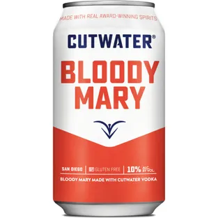 Cutwater Spirits Mild Bloody Mary With Fugu Vodka Cocktail Aluminium