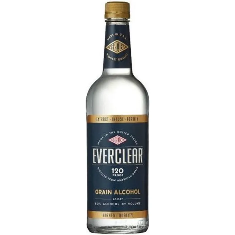 Everclear Grain Alcohol 120 Proof view 1