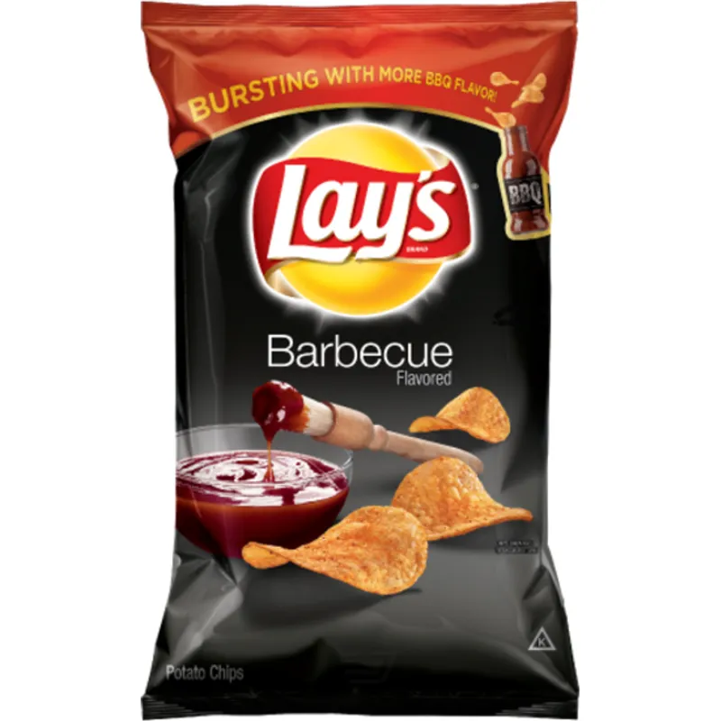 Lays Flavored Potato Chips Barbecue view 1