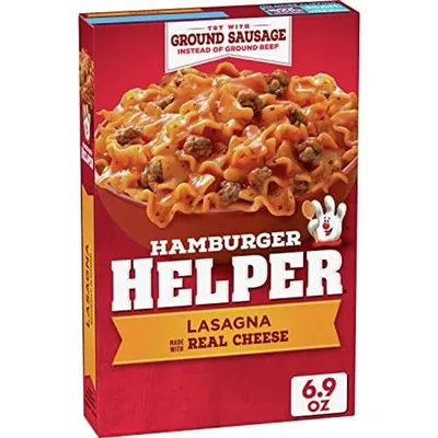 Betty Crocker Hamburger Helper Lasagna Dinner Mix 6.9 oz