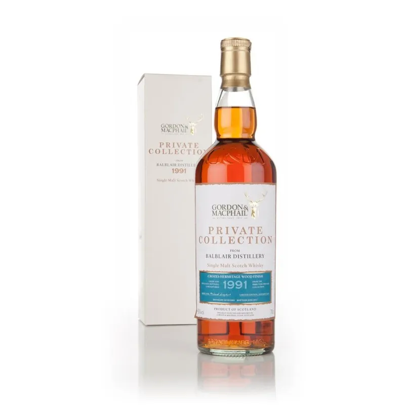 Gordon & MacPhail Balblair 20 Year Old 1991 Crozes-Hermitage Wood Finish view 1