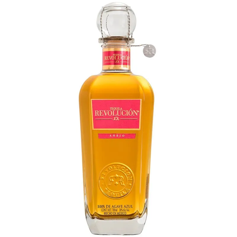 Revolucion Anejo Tequila view 1