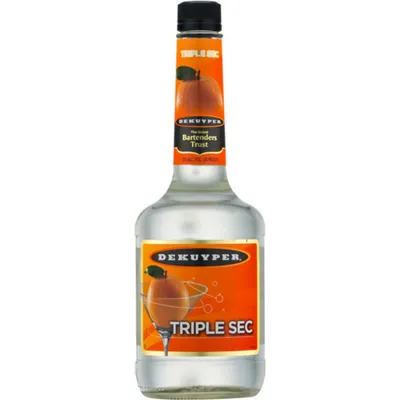 Dekuyper Triple Sec, 750mL liqueur (15.0%)