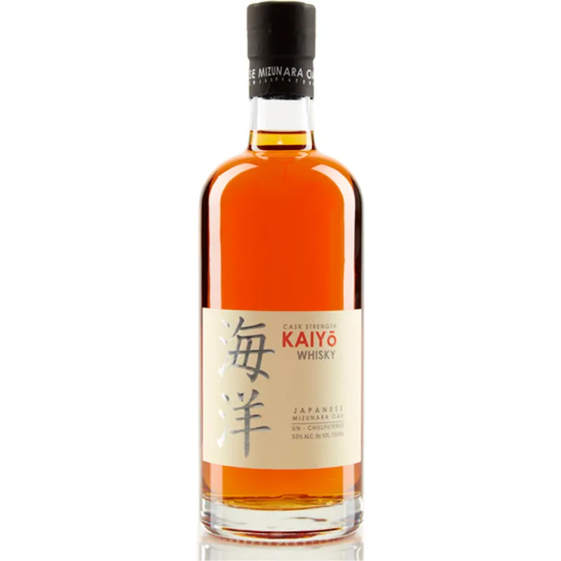 Kaiyo Mizunara Oak Cask Strength Japanese Whisky view 1