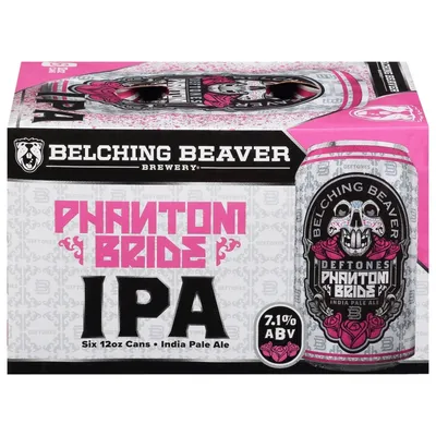 Belching Beaver Deftones Phantom Bride IPA 6 Pack 12 oz Cans