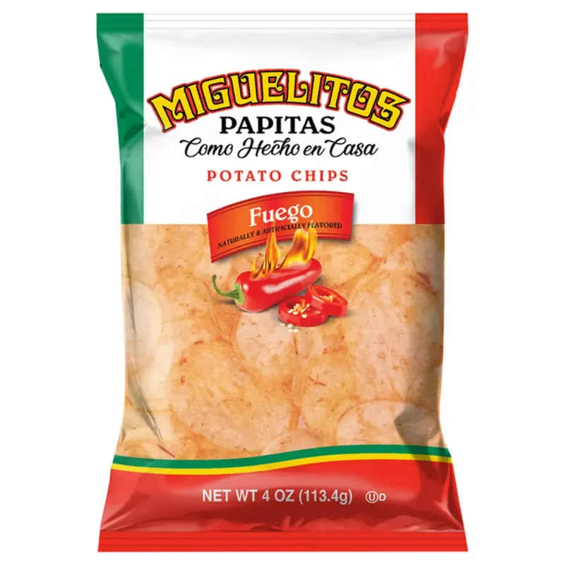 Miguelitos Papitas Fuego Potato Chips view 1
