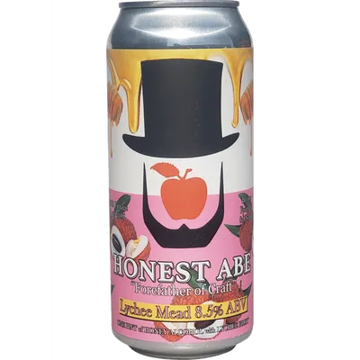 Honest Abe Lychee Mead 16 oz Can