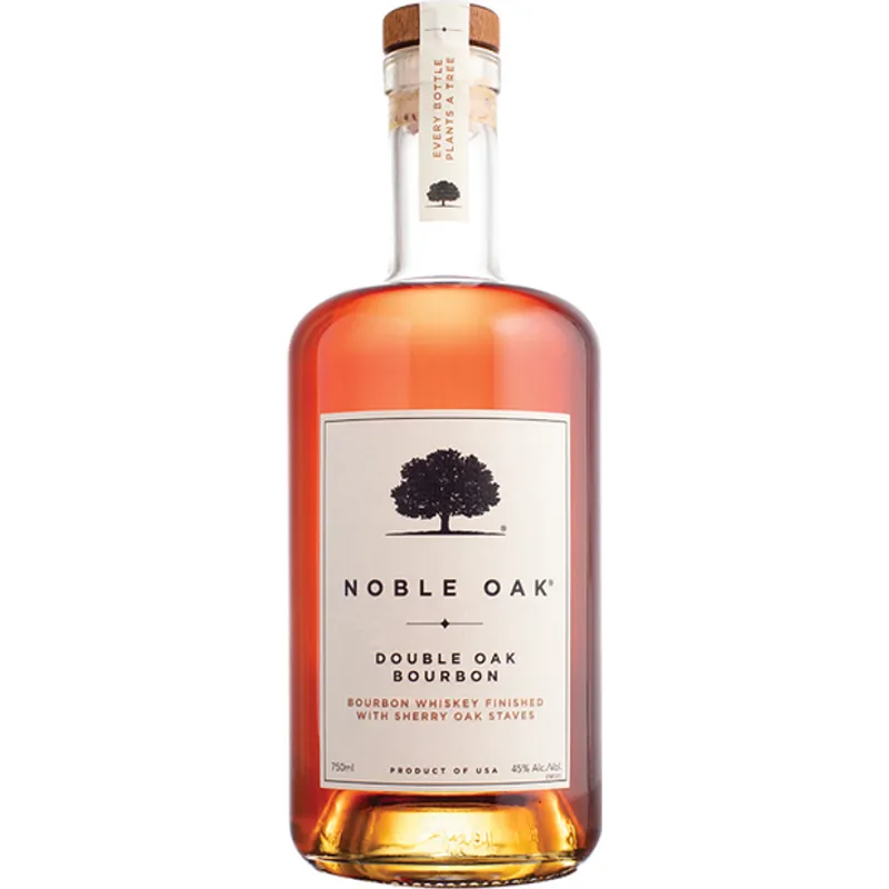 Noble Oak Double Oak Bourbon Bourbon Whiskey Finished With Sherry Oak Staves view 1