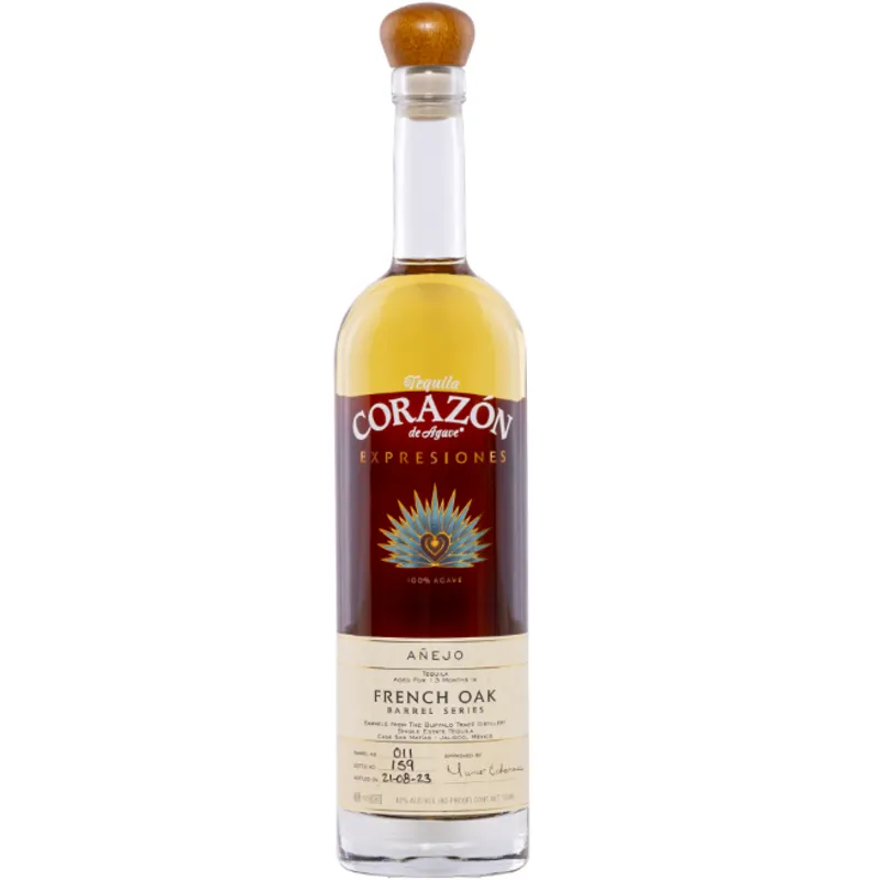 Corazon Expresiones French Oak Añejo Tequila view 1