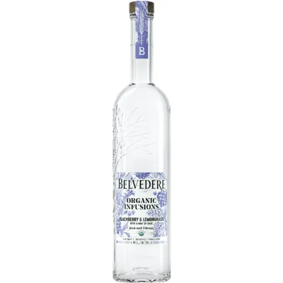 Belvedere Organic Infusions Blackberry & Lemongrass 750ml Bottle