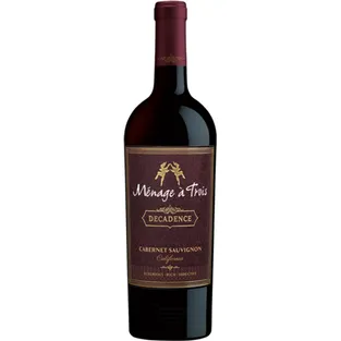 Menage A Trois Decadence Cabernet Sauvignon