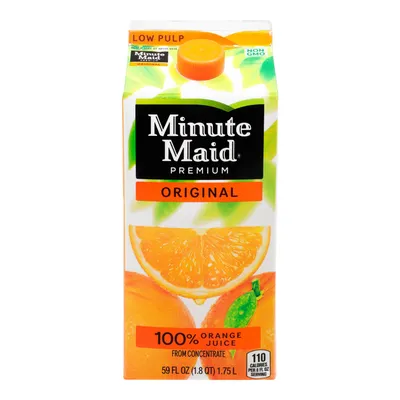 Minute Maid Premium Original Orange Juice Low Pulp 59 oz