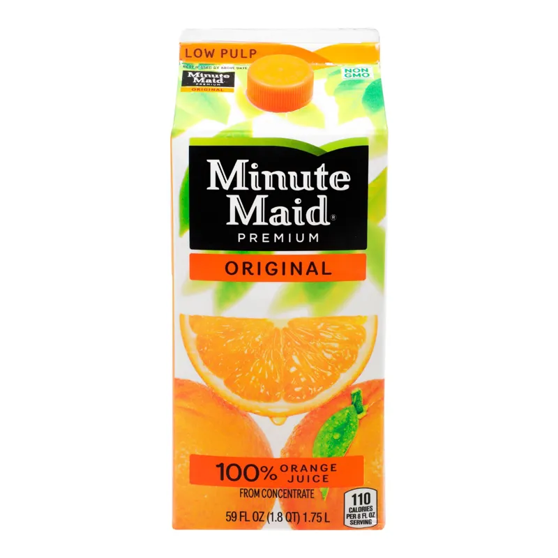 Minute Maid Premium Original Orange Juice Low Pulp view 1