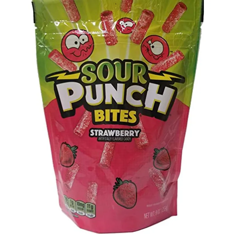 Sour Punch Strawberry Bites view 1