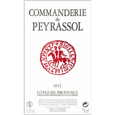 Peyrassol Les Commandeurs Rosé 2023 750 ml