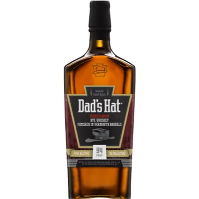 Dad's Hat Pennsylvania Rye Whiskey Finished in Vermouth Barrels 750mL