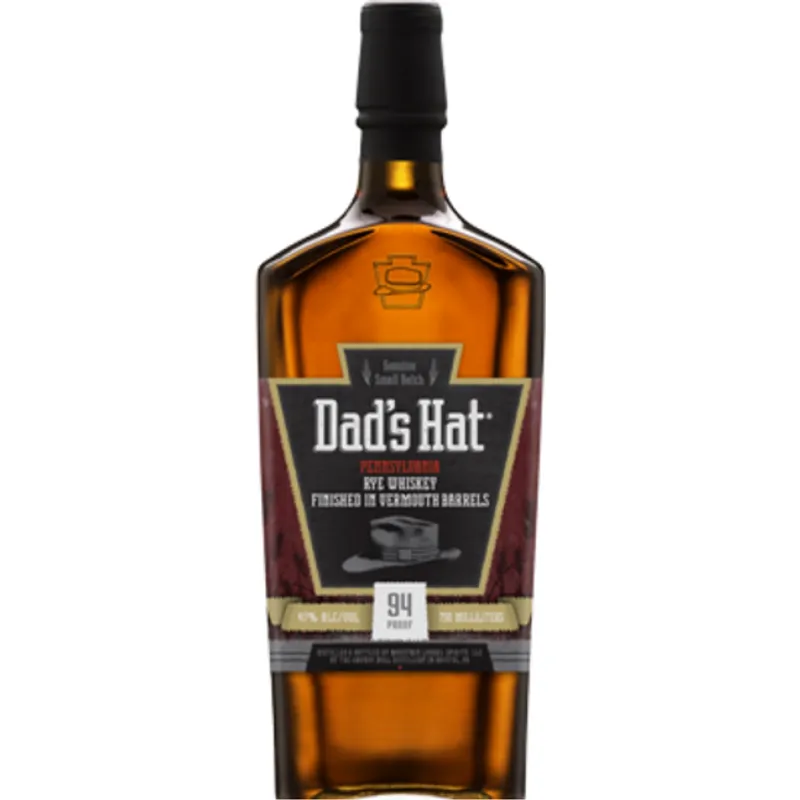 Dads Hat Pennsylvania Rye Whiskey Finished In Vermouth Barrels view 1