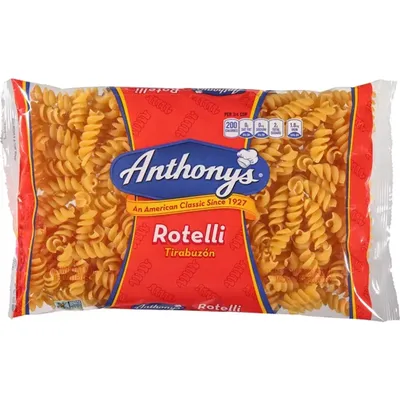 Anthony's Rotelli Pasta 16 oz Bag