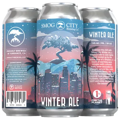 Smog City Winter Ale 4pk 16oz cans
